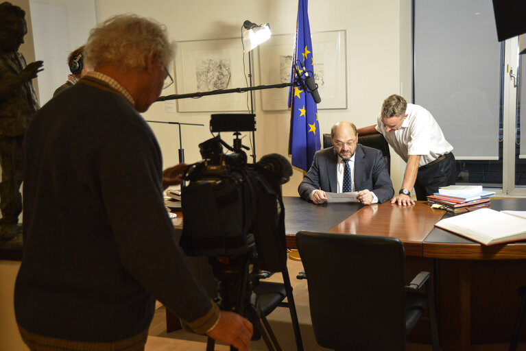 Nuotrauka 1: Statement of Martin SCHULZ - EP President about the US elections
