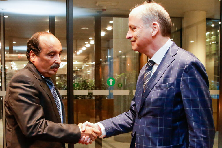 Valokuva 20: EP President meets with the President of Mauritania