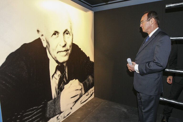 Foto 5: Opening of the Sakharov Prize exhibition at the Parlamentarium in Brussels