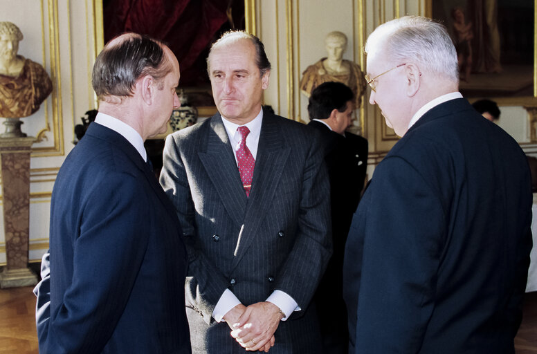 Foto 34: Visit of the President of Austria to the EP in Strasbourg