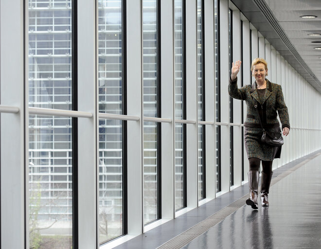 Foto 13: MEP Zofija MAZEJ KUKOVIC in the European Parliament in Strasbourg