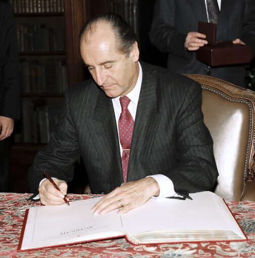 Fotografia 9: Visit of the President of Austria to the EP in Strasbourg