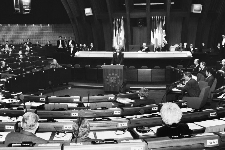 Foto 29: Visit of the President of Austria to the EP in Strasbourg