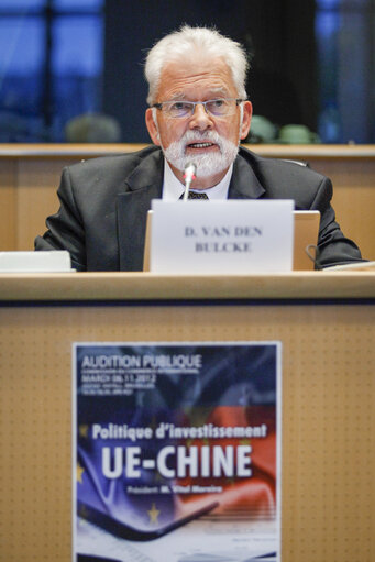 INTA Hearing EU-China Investment Policy