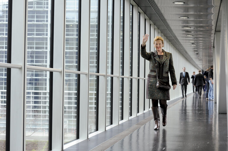 Foto 12: MEP Zofija MAZEJ KUKOVIC in the European Parliament in Strasbourg