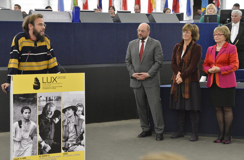 Снимка 10: Award of the LUX Prize 2012