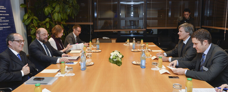 Fotó 4: EP President meets with French Minister of Agriculture in Strasbourg