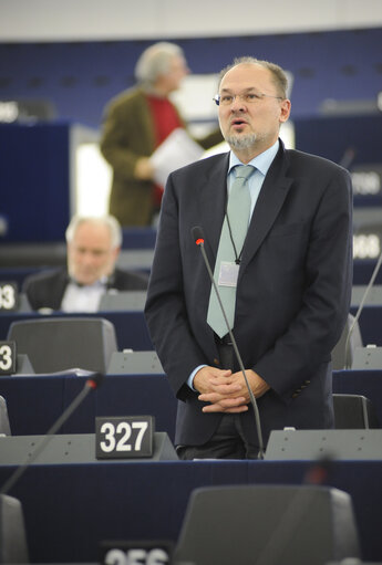 Fotografija 8: Plenary Session Week 47 2012 in Strasbourg, Enlargement: policies, criteria and the EU's strategic interests