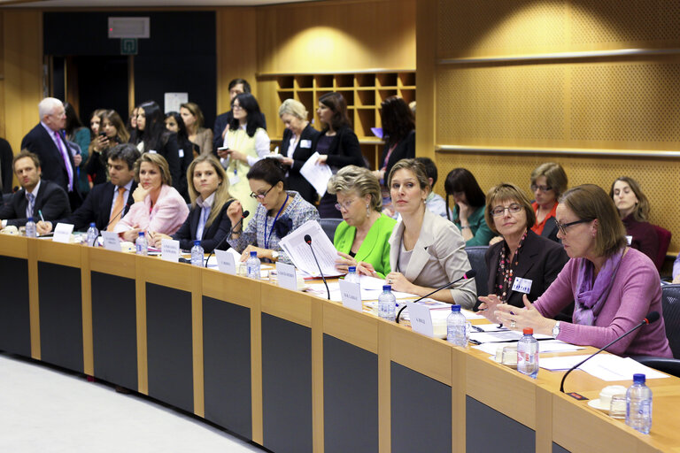 Φωτογραφία 2: ALDE roundtable on Quotas for the Boardroom: Perspectives and Experiences