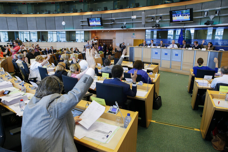 Fotografija 11: ENVI Committee - Vote on ETS backloading and Fluorinated greenhouse gases