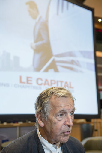 Fotografija 13: Film screening Le Capital of film maker Costa Gavras. Debate Les march?©s financiers : le pouvoir jusqu'o?? ?