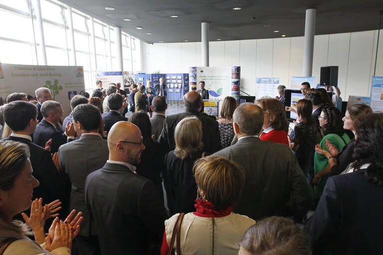 Foto 4: Presentation of the EP Green weeks 2013