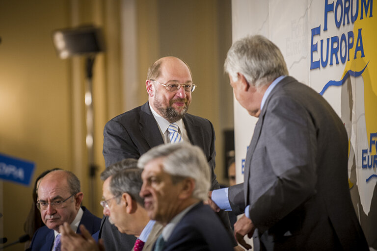 Fotogrāfija 5: Martin SCHULZ - EP President at the New Economy Forum in Madrid