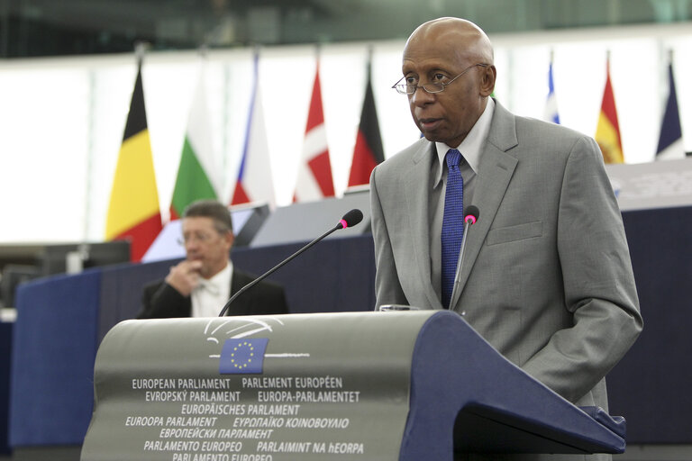 Fotó 20: SAKHAROV prize ceremony. SAKHAROV prize laureates 2010 Guillermo FARINAS