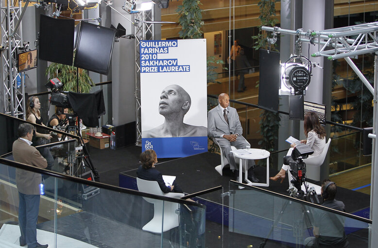 Interview of Guillermo FARINAS SAKHAROV prize laureates 2010