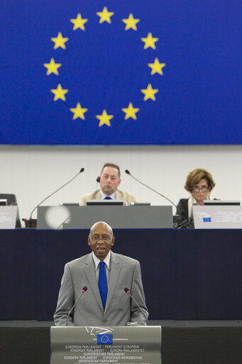 Fotagrafa 17: SAKHAROV prize ceremony. SAKHAROV prize laureates 2010 Guillermo FARINAS