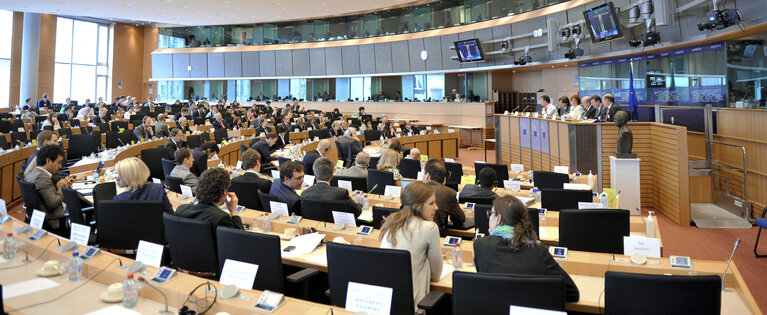 Fotografia 13: ECON Committee meeting -  Economic Dialogue with Michael Noonan, Minister for Finance of Ireland