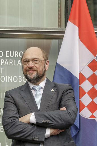 Fotó 10: Inauguration of the exhibition  Welcome Croatia  on accession of Croatia to the European Union