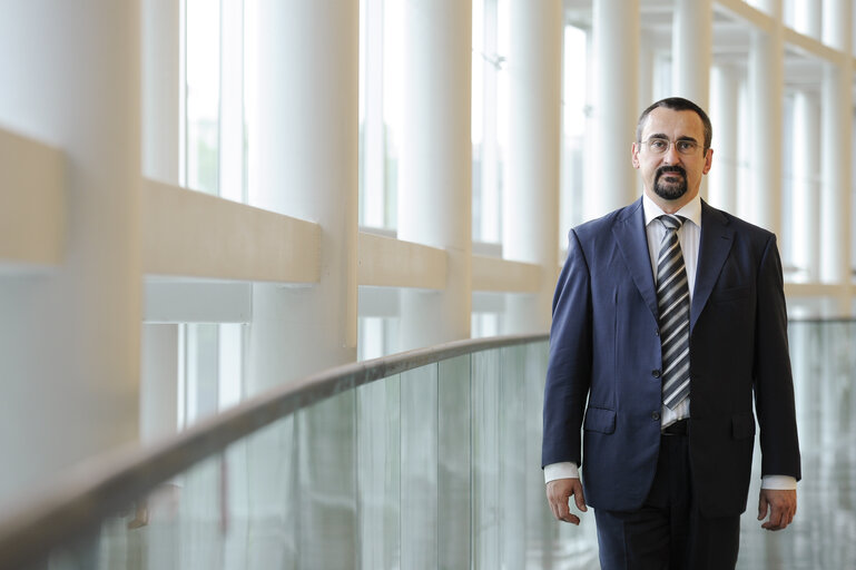 Fotogrāfija 8: MEP Pavel POC in the European Parliament in Strasbourg