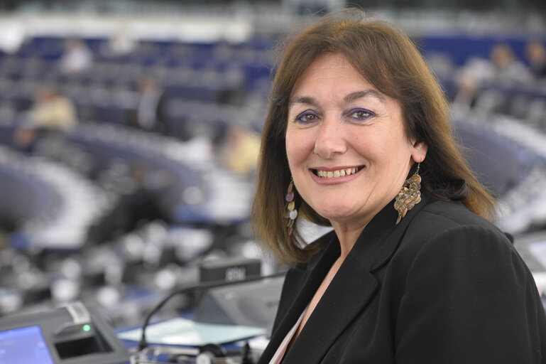 Croatian MEPs attend their first plenary seSsion in Strasbourg