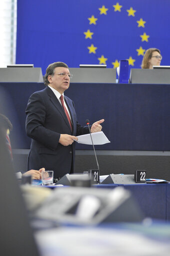 Photo 8 : Plenary Session week 27 2013 in Strasbourg - Conclusions of the European Council meeting (27-28 June 2013)