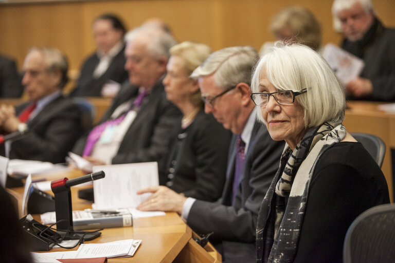 Fotogrāfija 1: Former Members Association commemorative service in Brussels