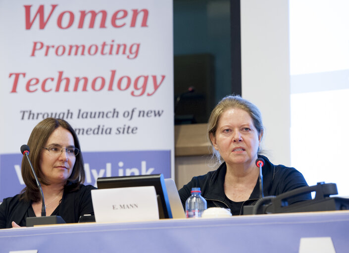 Meeting on Women promoting technology, through the launch of new social media site: VoteMyLink.