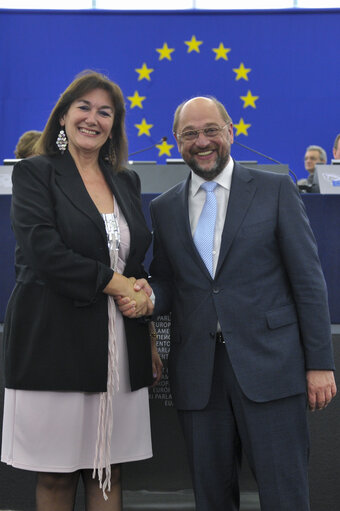 Accession of Croatia - Opening of the plenary session and official welcoming of the Croatian Members of the European Parliament