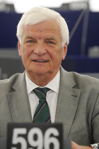 Photo 6: MEP Jan KOZLOWSKI in the hemicycle during plen0ary session week 24 2013