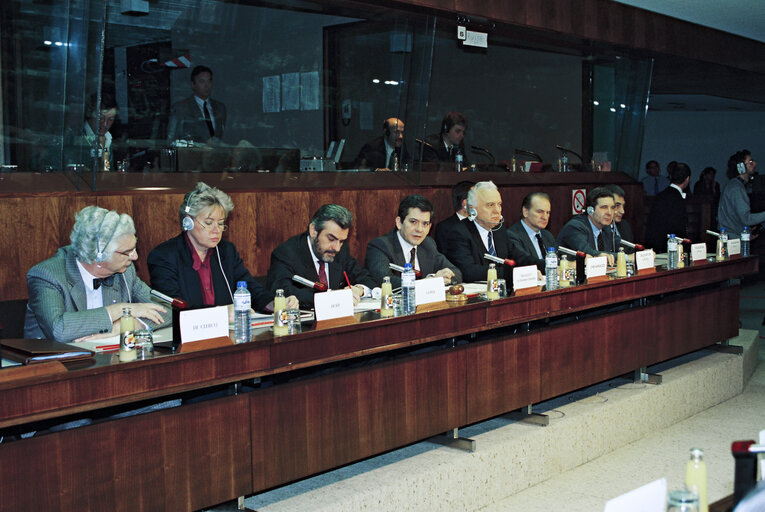 Photo 11 : Minister of Foreign Affairs of the Soviet Union visits the European Parliament in Brussels