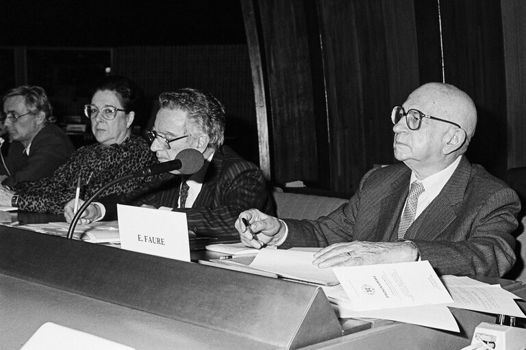 Conference of Regions in Strasbourg in October 1984.