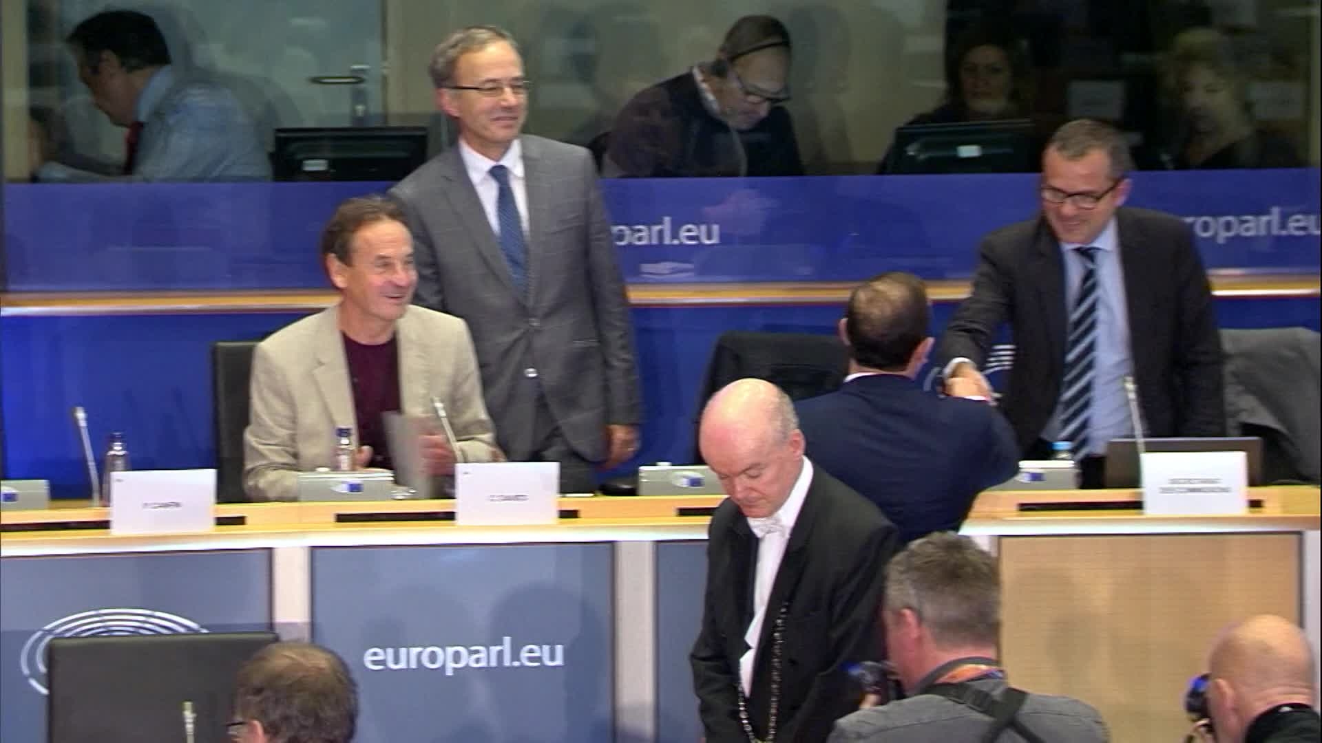 Hearing of Virginijus SINKEVICIUS, Commissioner-designate, Environment and Oceans: atmosphere shots