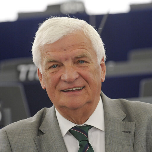 Fotografija 7: MEP Jan KOZLOWSKI in the hemicycle during plen0ary session week 24 2013