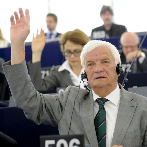 Fotó 4: MEP Jan KOZLOWSKI in the hemicycle during plen0ary session week 24 2013