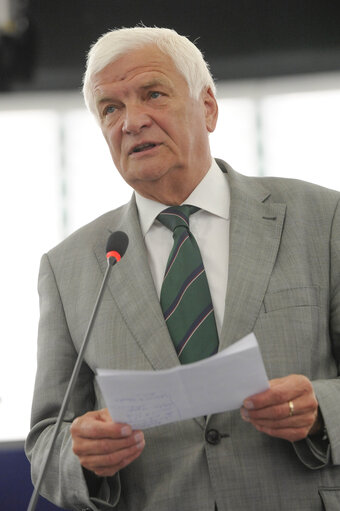 Zdjęcie 8: MEP Jan KOZLOWSKI in the hemicycle during plen0ary session week 24 2013