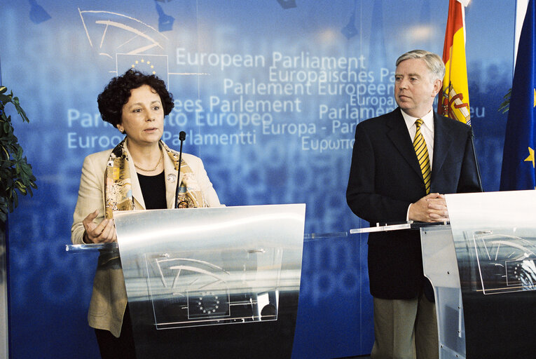 Fotografija 2: Visit of Ana PALACIO, Foreign Minister of Spain