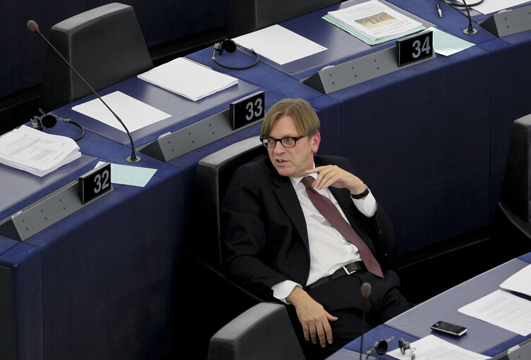 2011 Budget debate during the plenary session in Strasbourg
