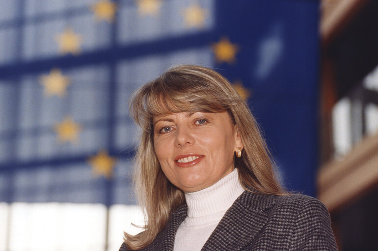 Fotografie 1: Lidia Joanna GERINGER de OEDENBERG at the EP in Strasbourg.