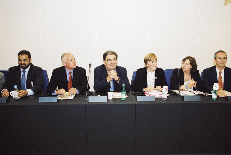 Foto 1: Meeting at the European Parliament in Strasbourg to draw attention on the situation in Kashmir