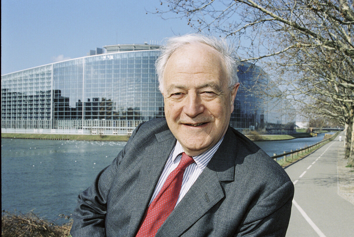 MEP John PURVIS at the European Parliament in Strasbourg