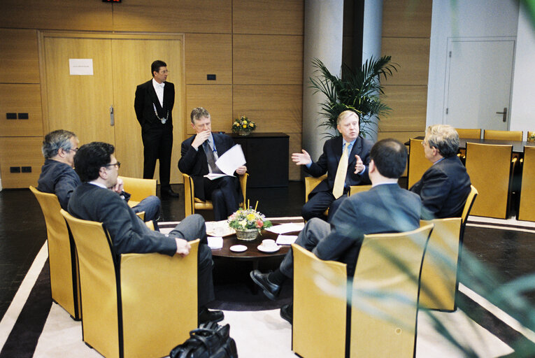 EP President meets with the President of the European Bank for Reconstruction and Development (EBRD) in Strasbourg