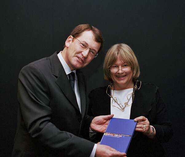 Presentation of the book Jewelry the choice of the europarliament.