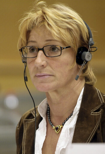 Φωτογραφία 1: Christa PRETS at the EP in Brussels.