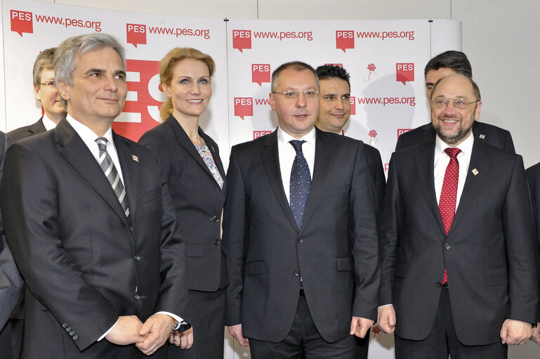 Suriet 7: EP President prepares European Council with European Socialists Prime Ministers and Deputy Prime Ministers.