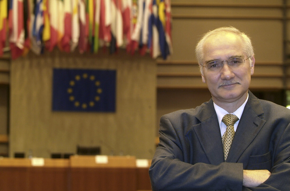 Miroslav MIKOLASIK at the EP in Brussels.