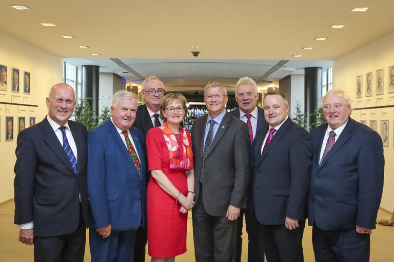 Photo 7: Meeting with the British - Irish Parliamentary Assembly