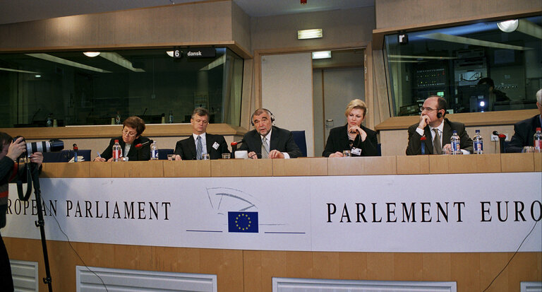 Visit of the President of Croatia to the EP.