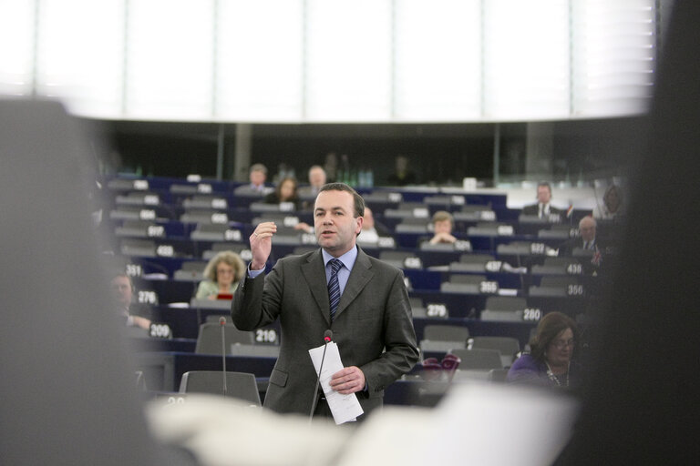 Plenary Session in Strasbourg - Week 3 - 2012