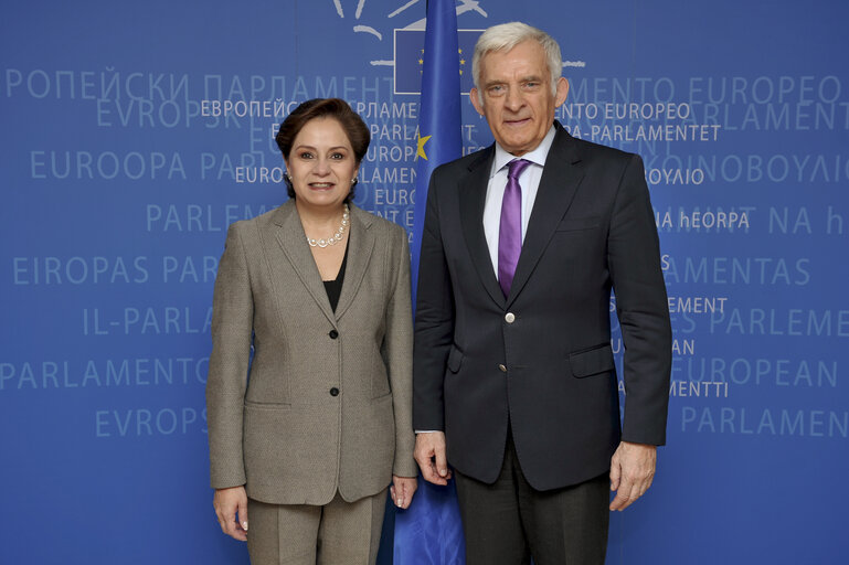 Fotografija 2: EP President meets with the Minister of Foreign Affairs of Mexico