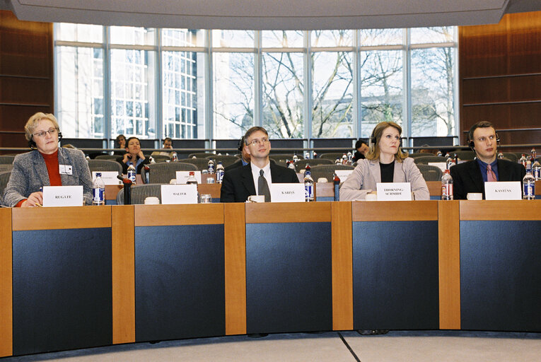 Fotografia 1: EU-Latvia Meeting at the European Parliament in Brussels